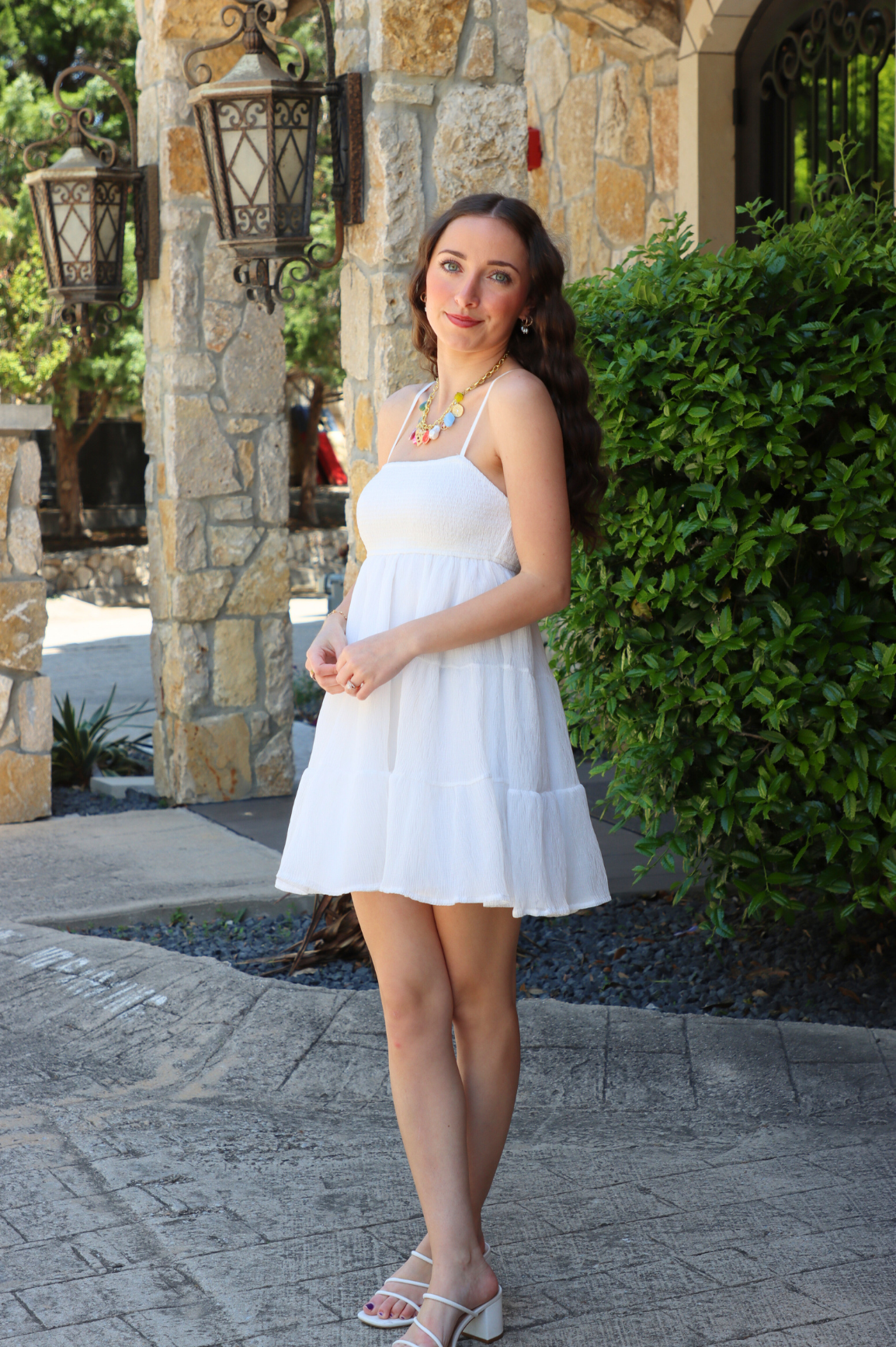 little white dress tumblr Little White Dress Small / White