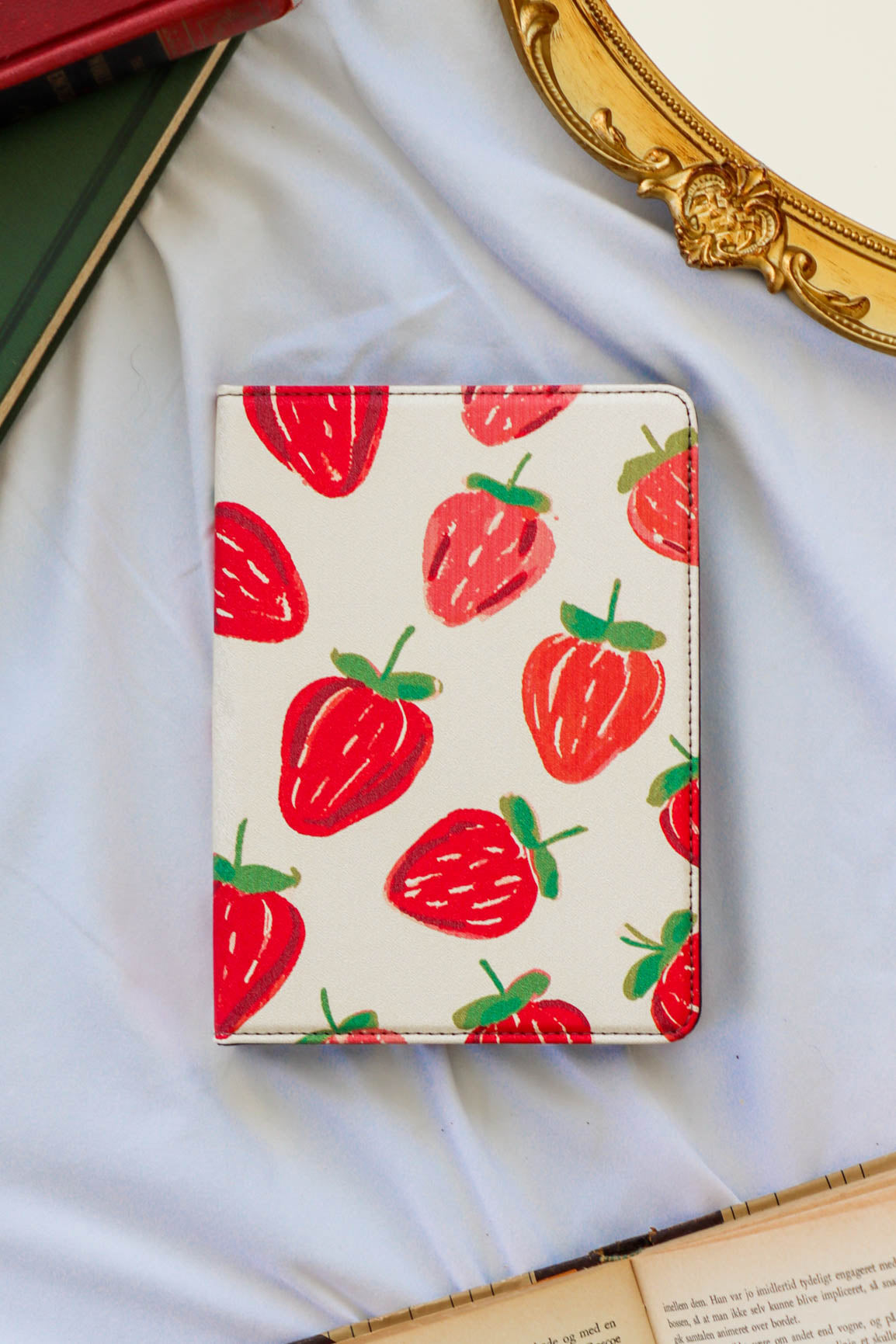 Caseroxx Bookstyle-Case + Protezione Display Per Gigaset GS100 - Cover In Pelle Sintetica Rossa - Set