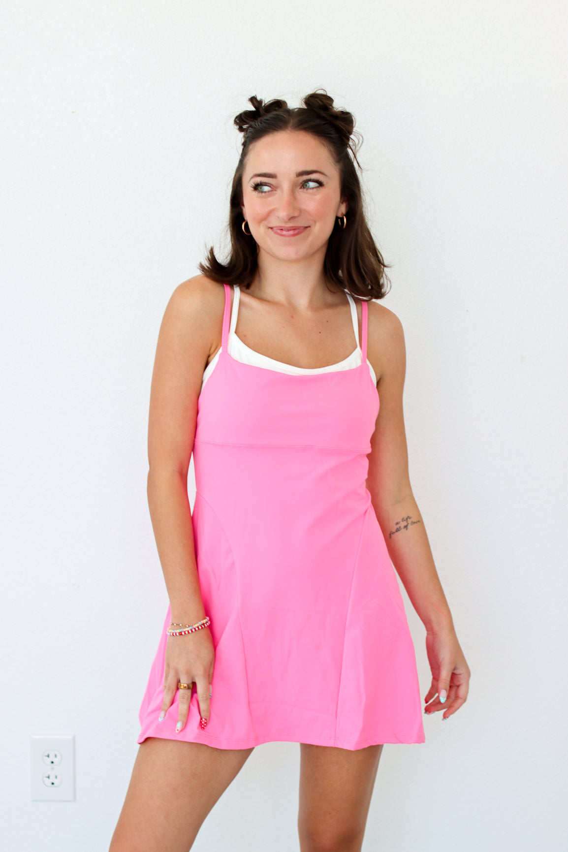plain pink dress Genevieve Square Neck Sleeveless Midi | Color - / 0 Whether youre walking down the aisle as a bridesmaid or turning heads as a guest Multi-Way Long Pink Prom Dress: