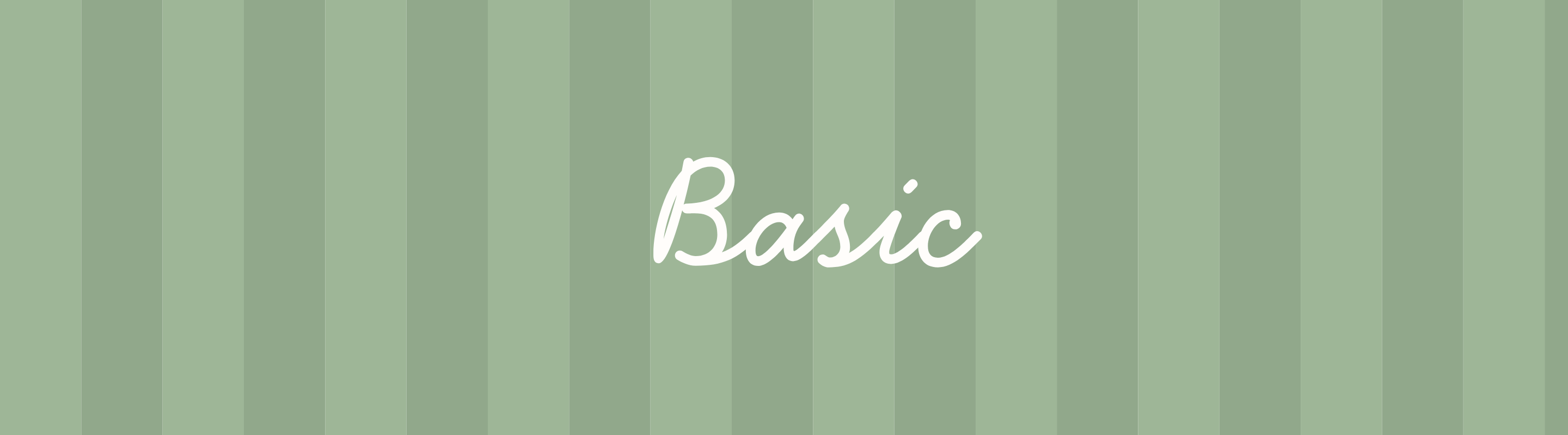 Basics Collection – Lash Next Door