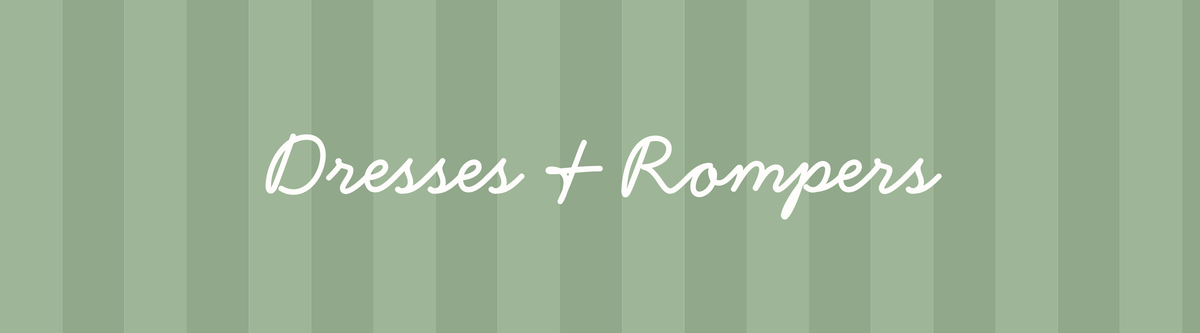 Dresses/Rompers