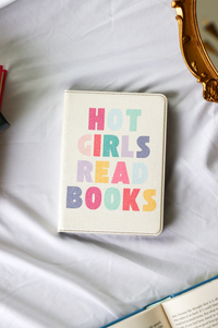 hot girls read books kindle case