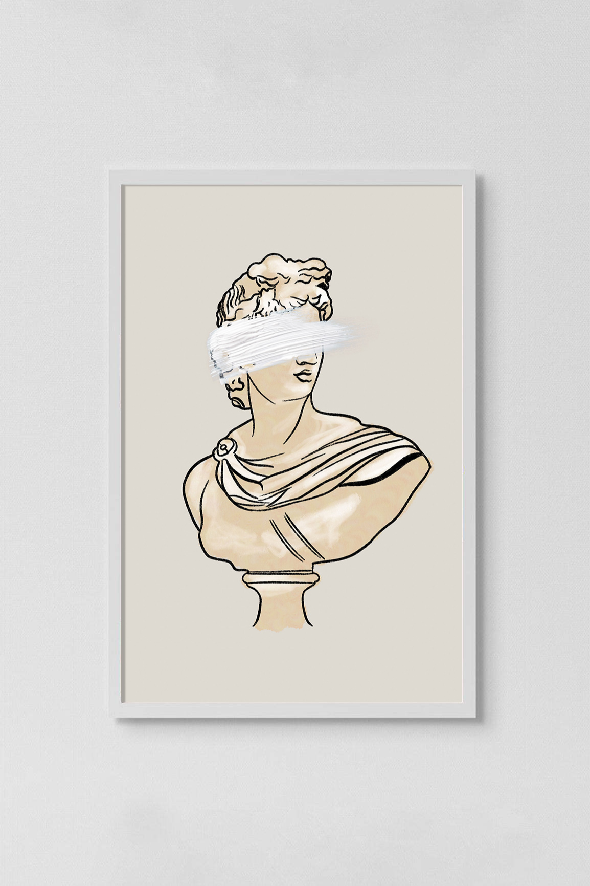 bust print