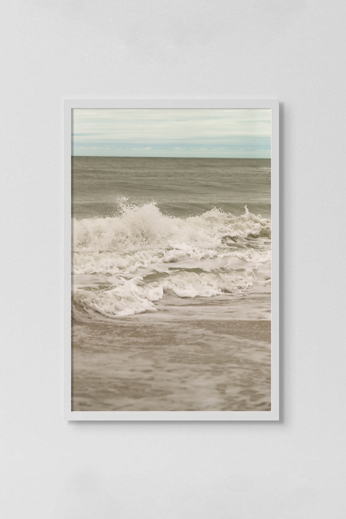 crashing waves print