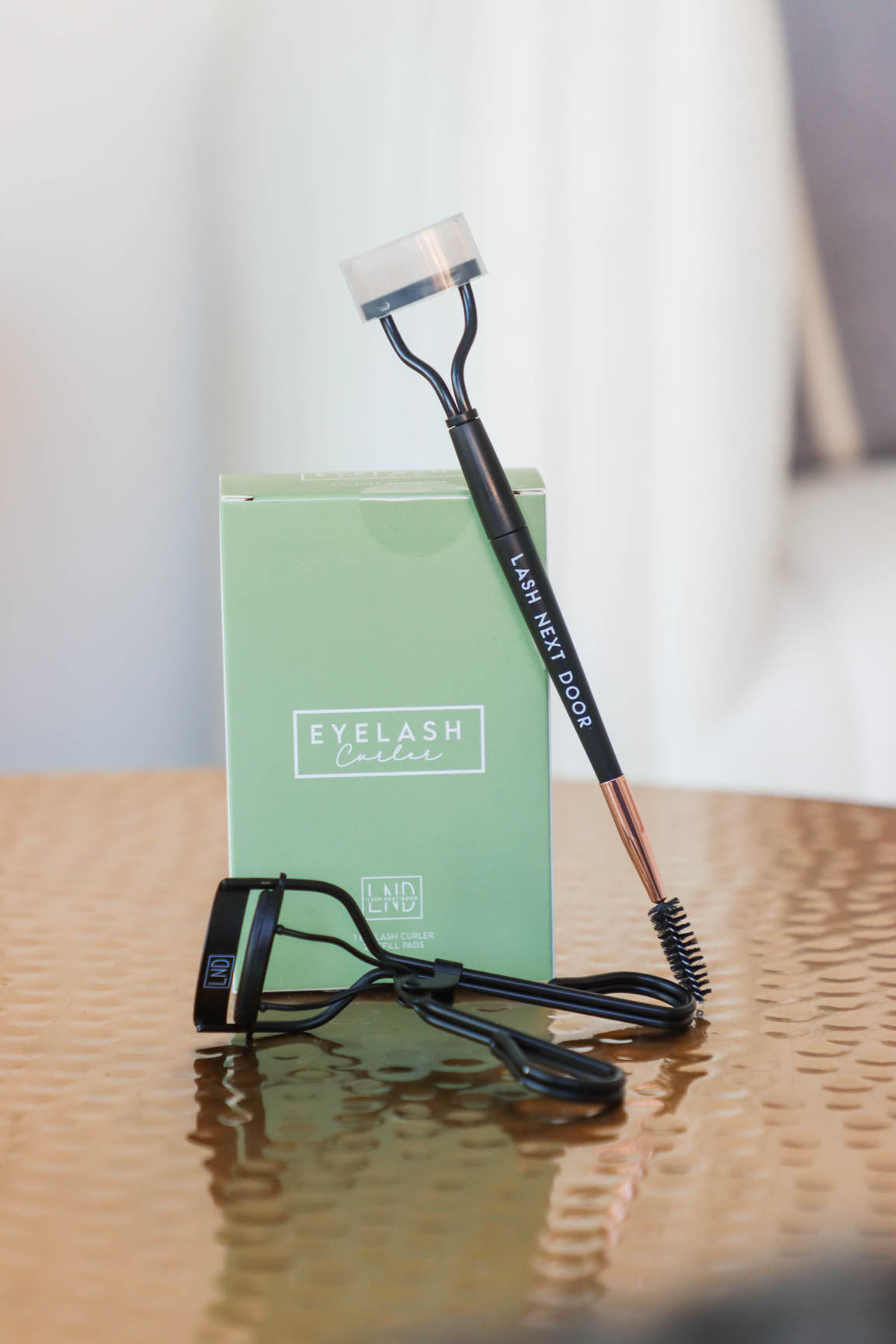 the toolkit bundle : eyelash curler & Comb