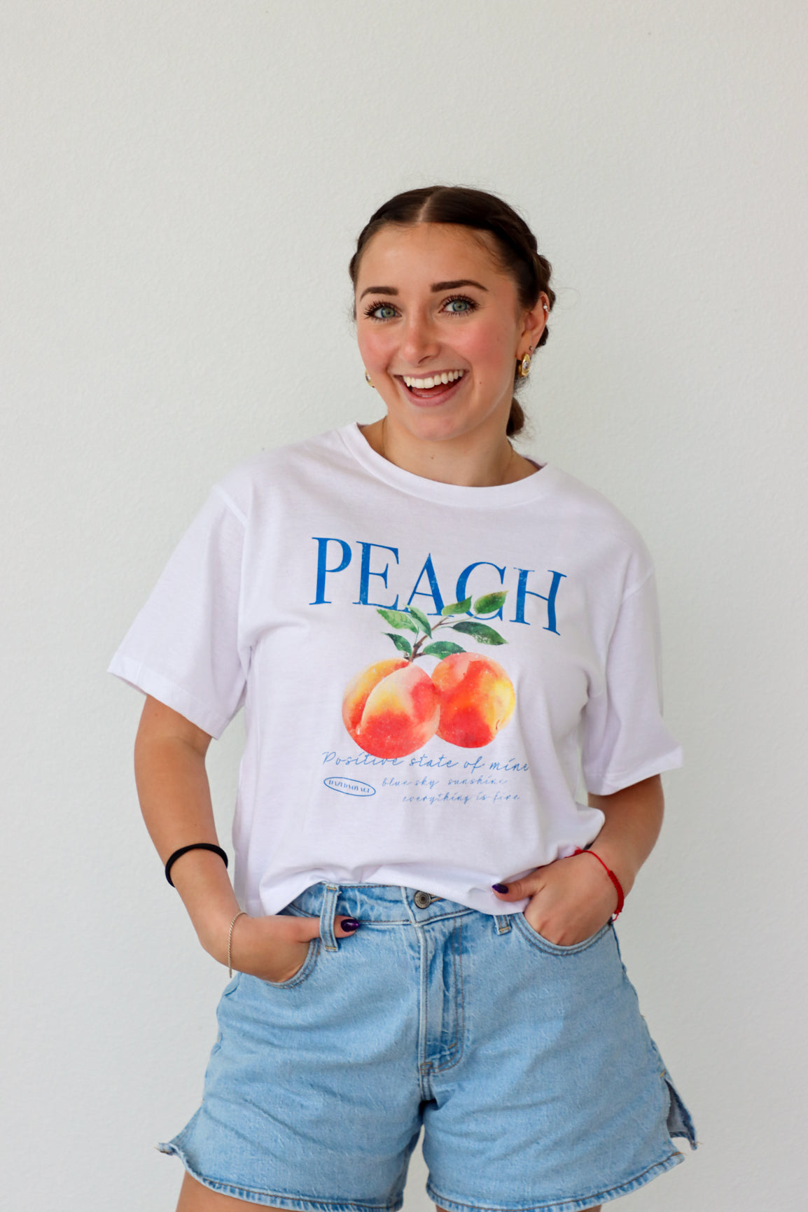 Georgia Peach Tee – Lash Next Door