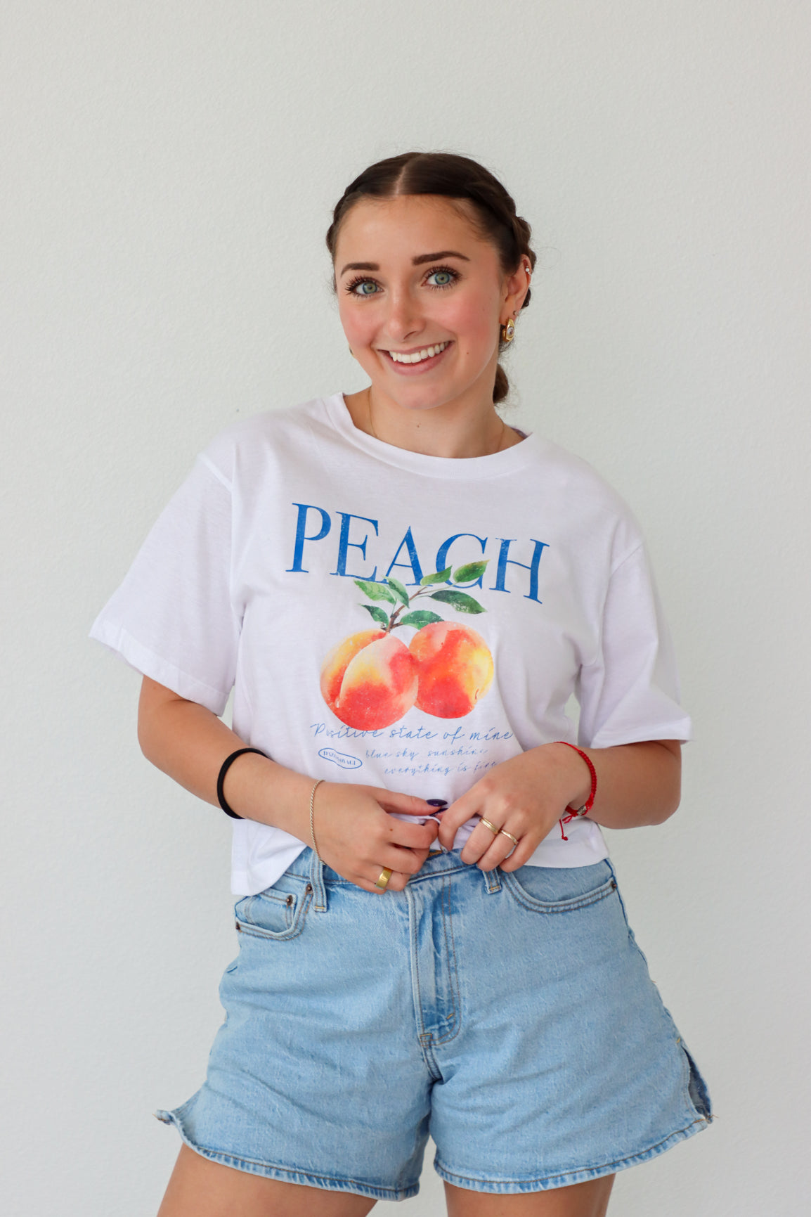 Georgia Peach Tee – Lash Next Door