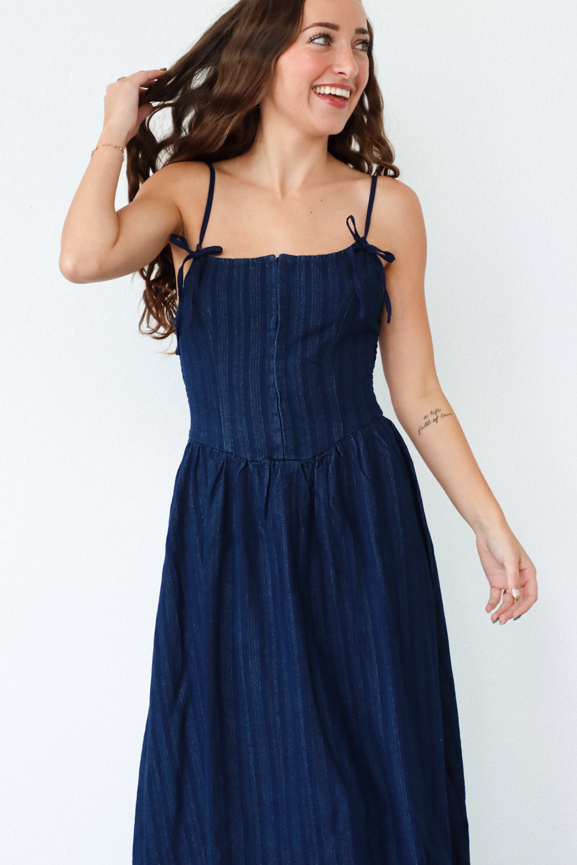 トップス THE SHISHIKUI Twist Navy Midnight Muse Dress – Lash Next Door