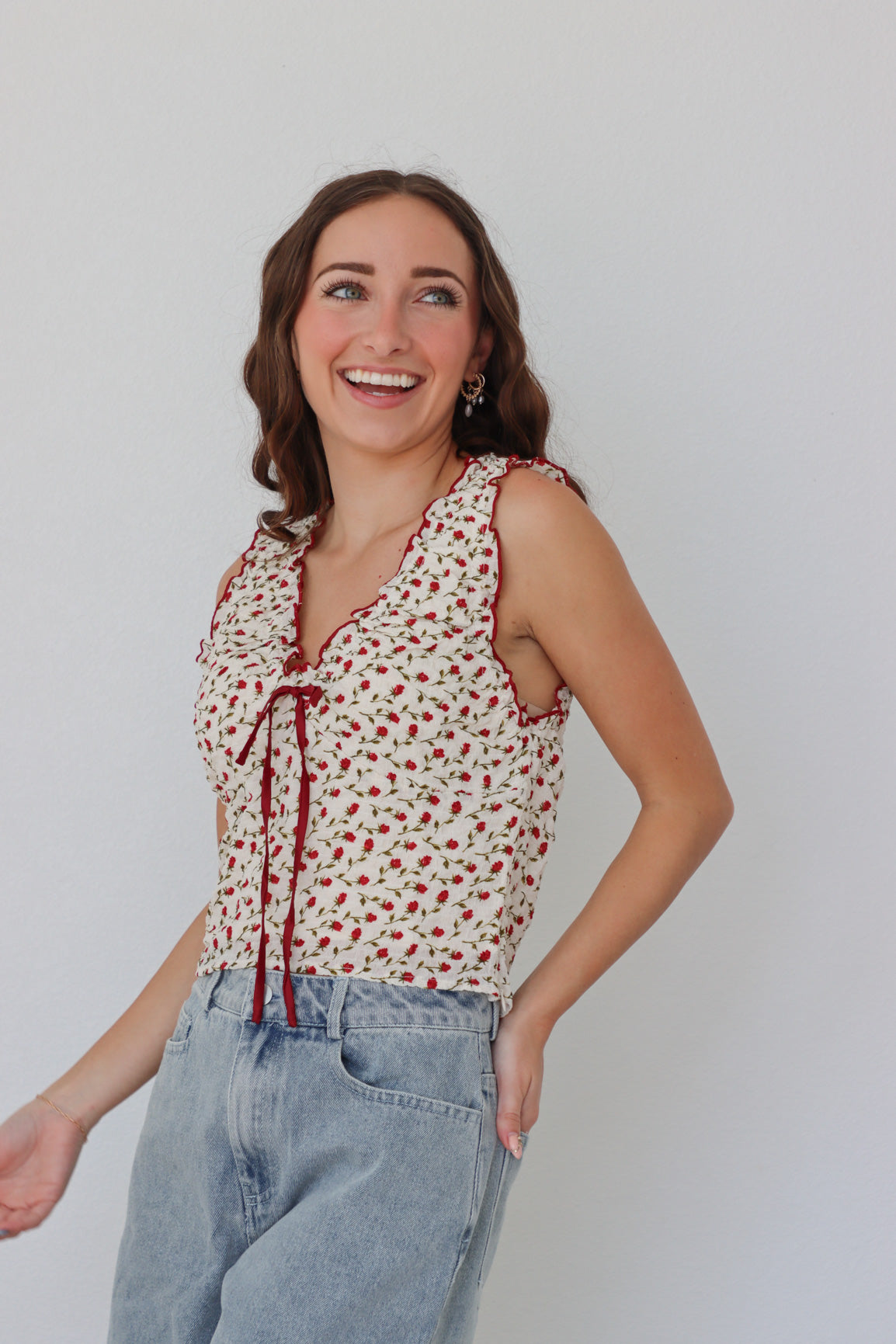 Dozen Roses Top Lash Next Door