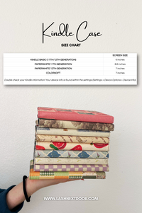 kindle case size guide