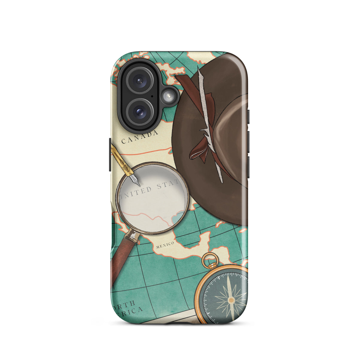 world traveller iphone 16 case