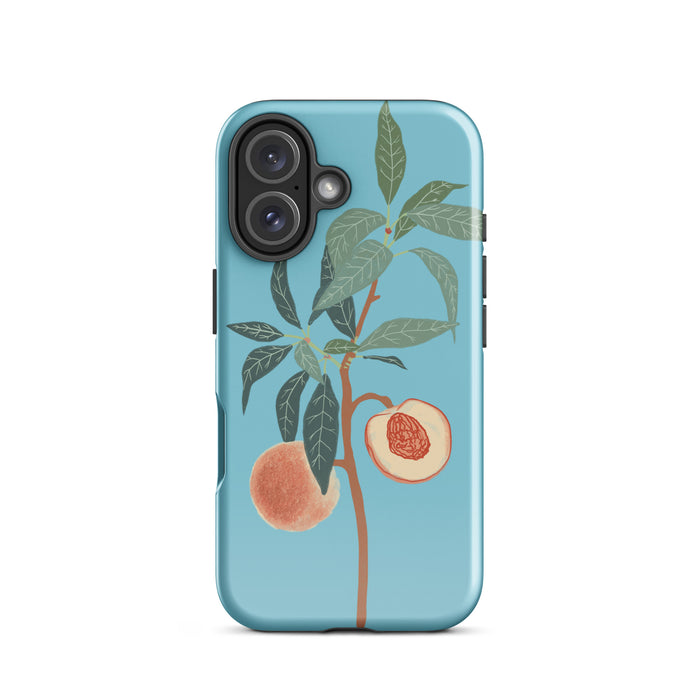 peach tree iphone 16 case