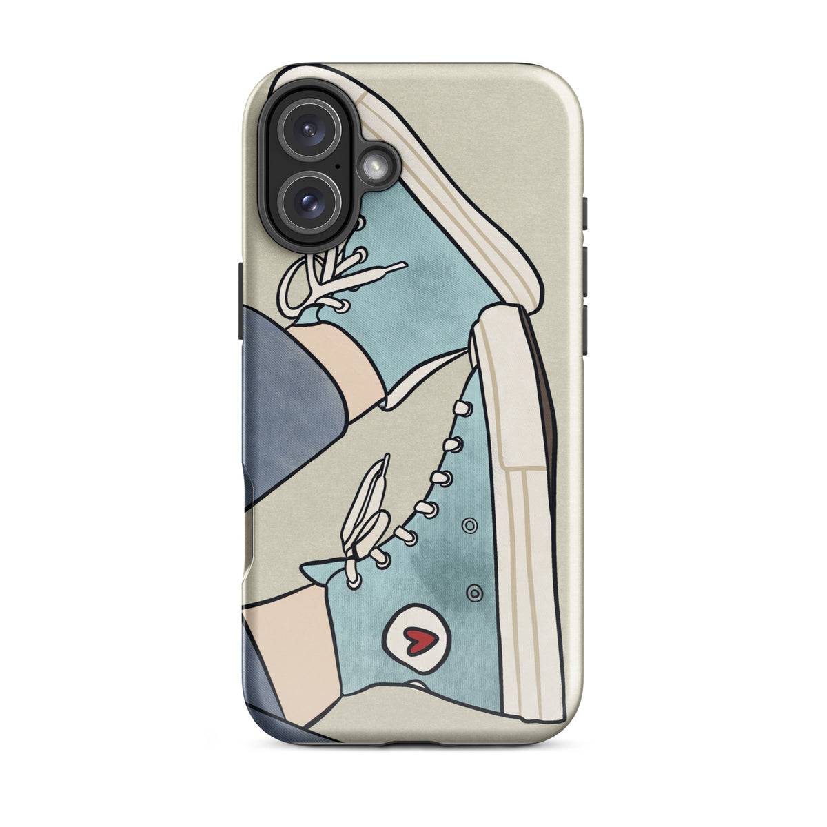 tennis shoes iphone 16 case