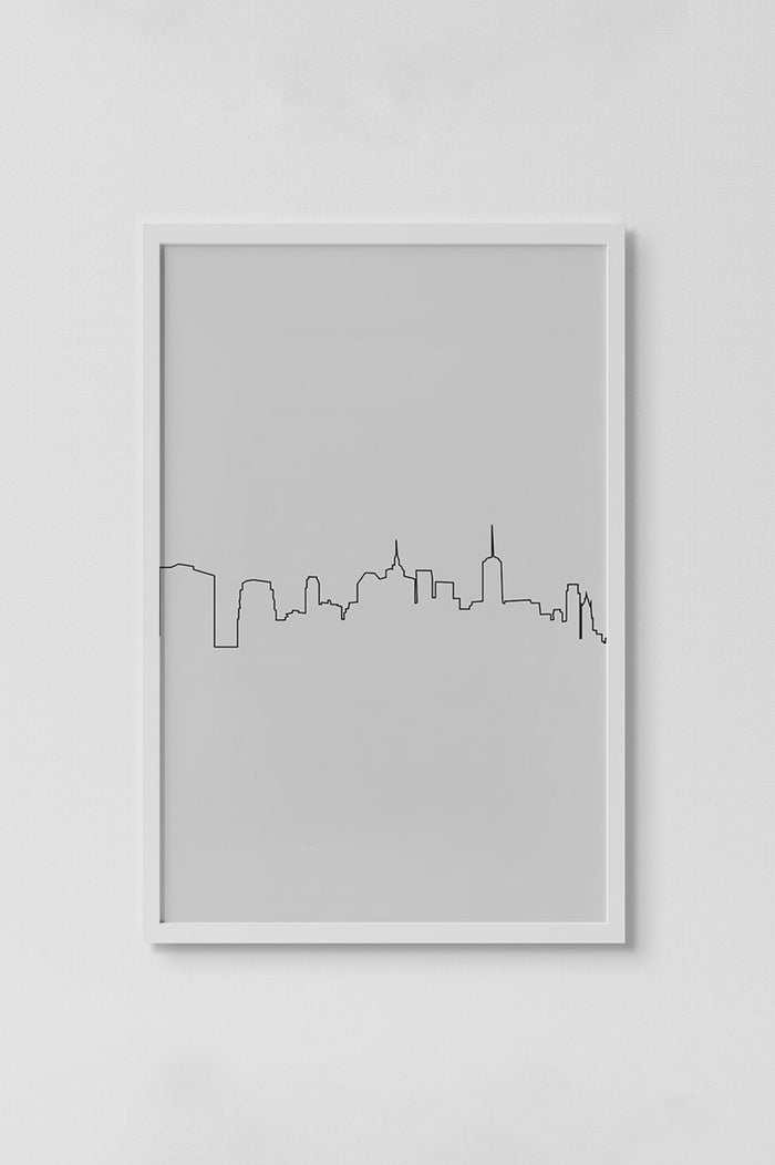 city line print
