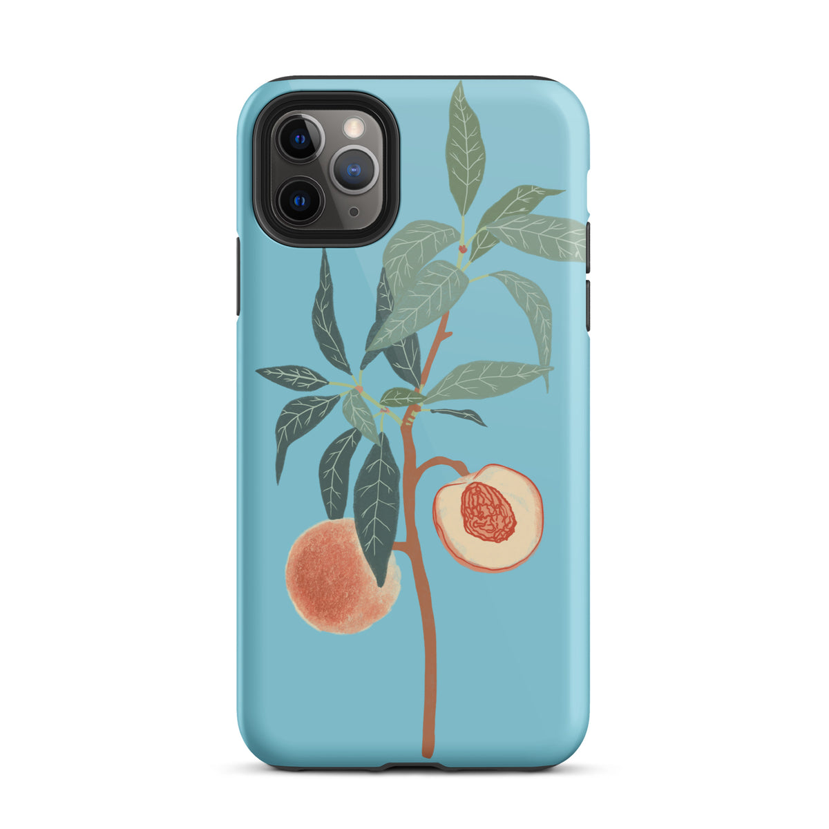 Peach tree iPhone case