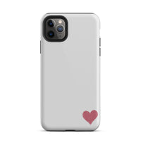 iphone case with small heart