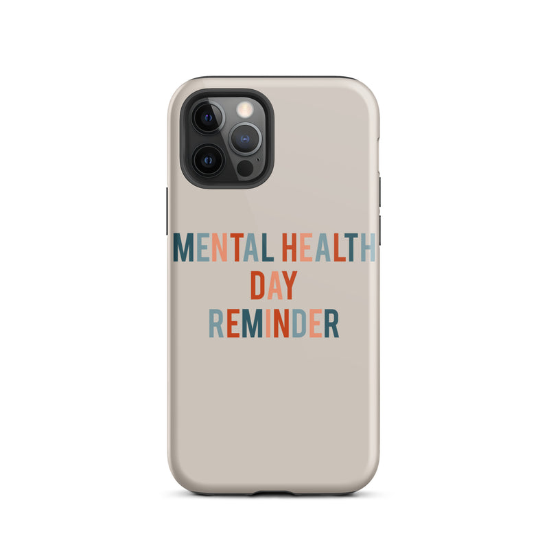 Mental Health iPhone case