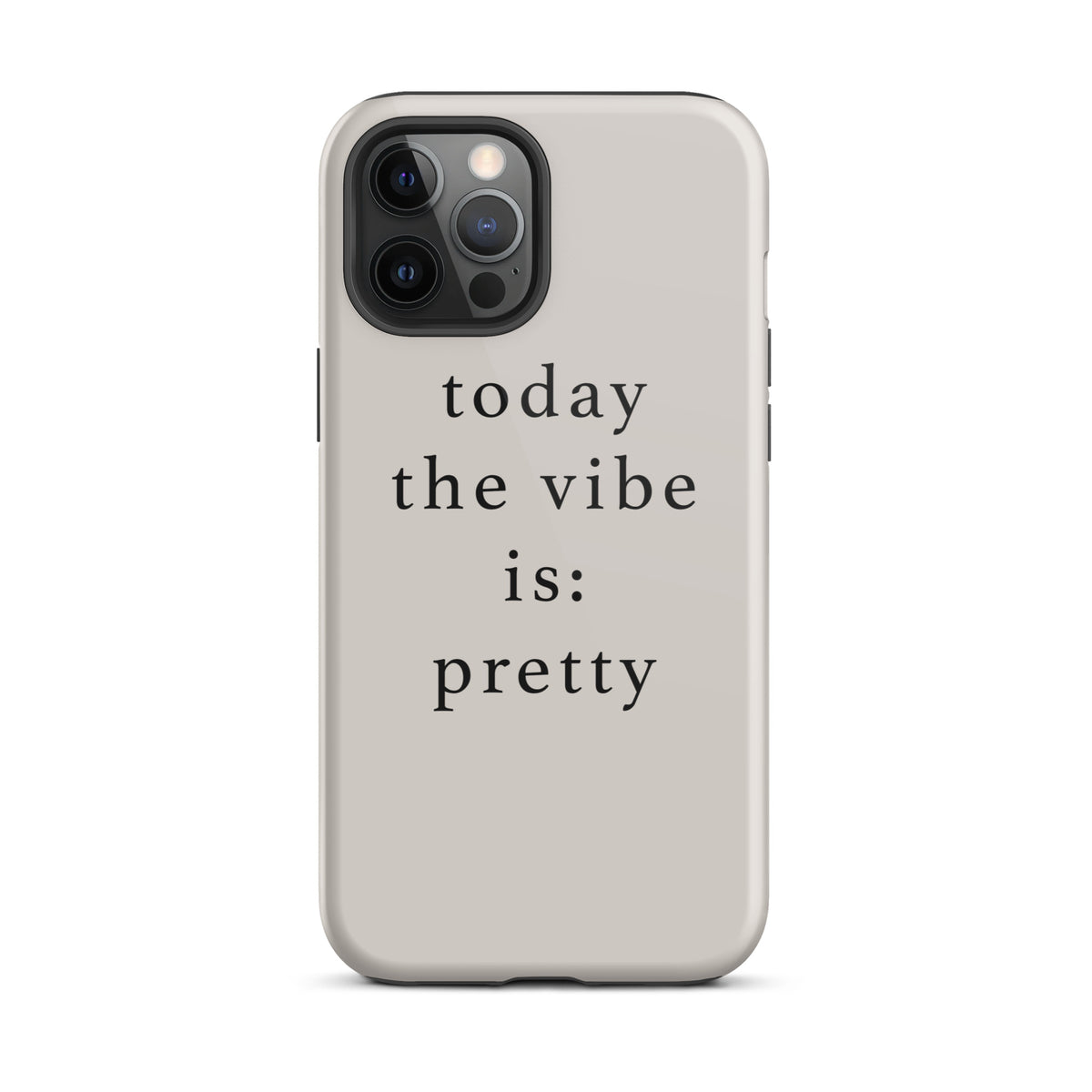 today the vibe is pretty iphone case
