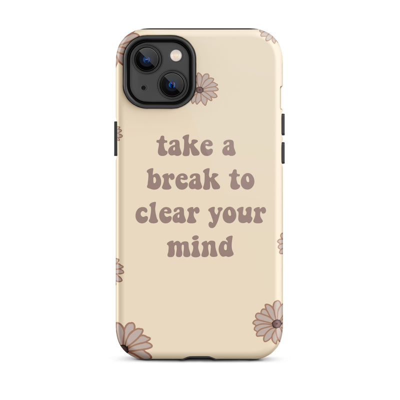 Take a break iphone case