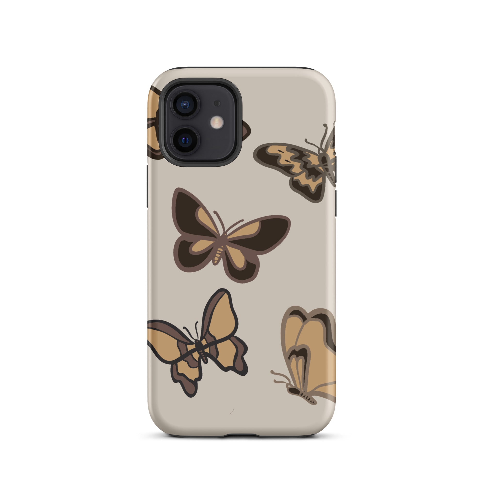 Neutral Butterfly iPhone Case Lash Next Door