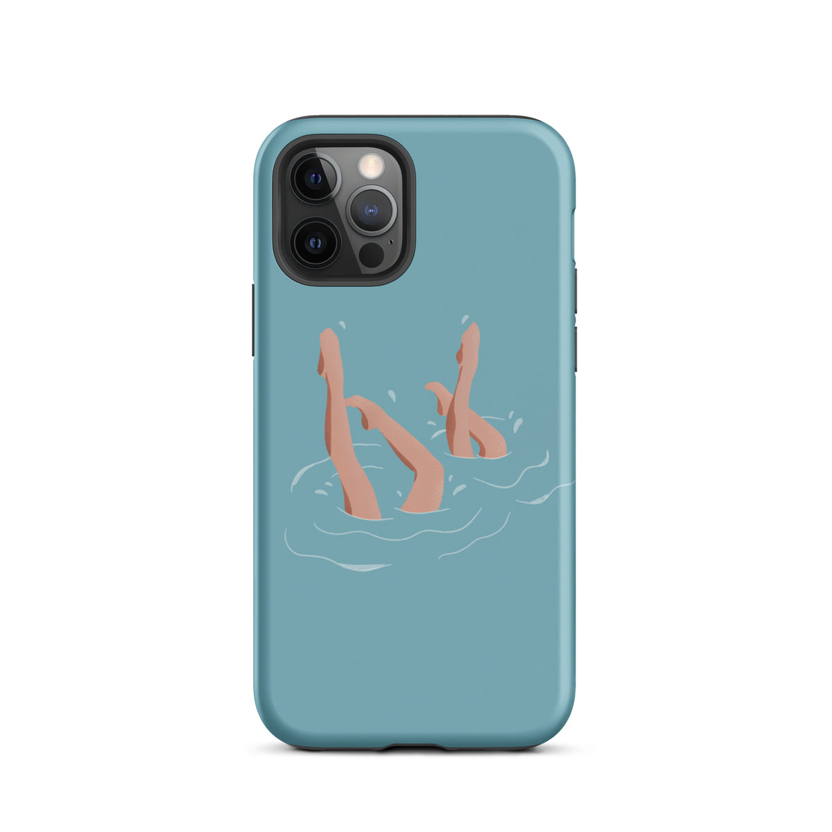 Synchronized swimming iphone case