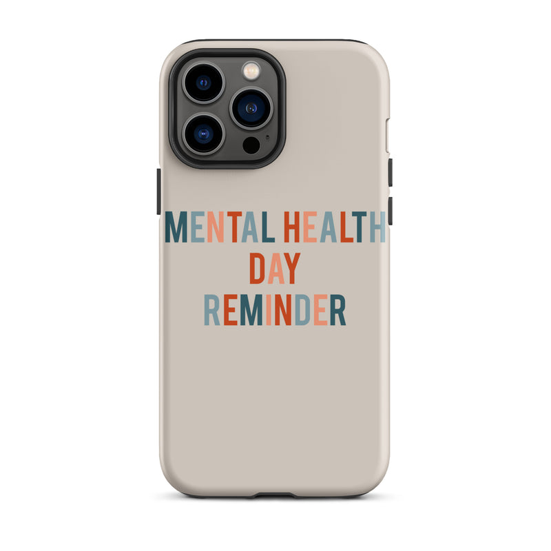 Mental Health iPhone case