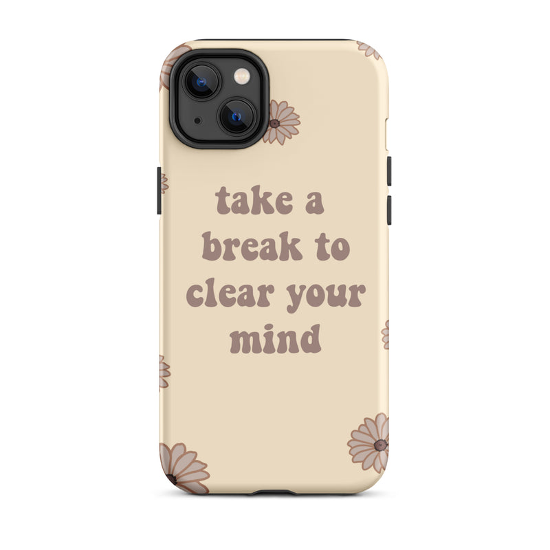Take a break iphone case
